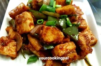 Paneer Chilli preparation photo 1