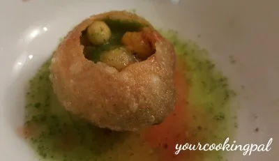 Pani Puri preparation photo 1