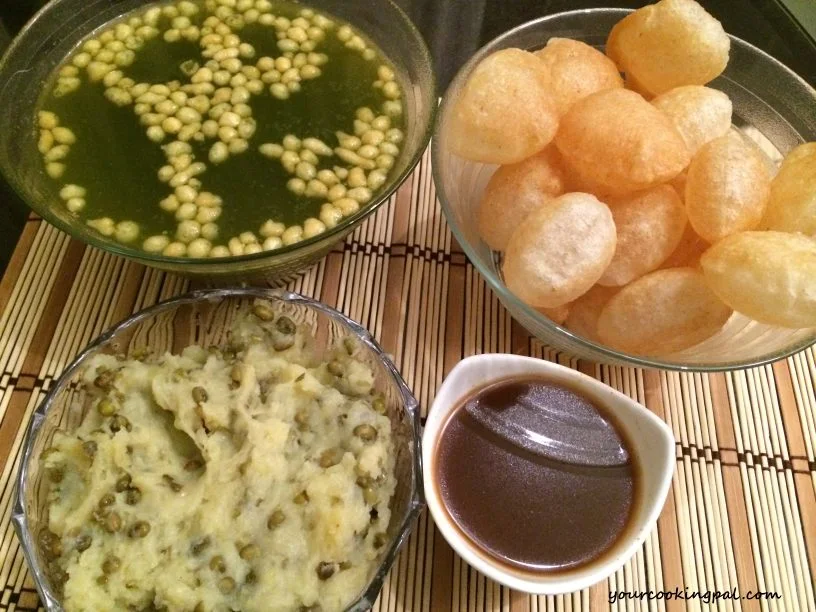 Pani Puri preparation photo 2