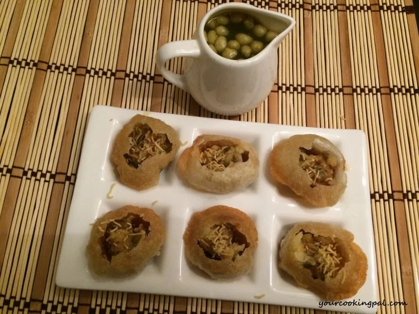 Pani Puri preparation photo 3