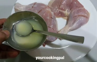 Peri Peri Chicken preparation