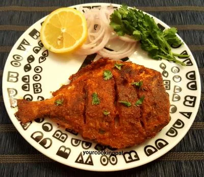 Pomfret Fry preparation