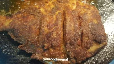 Pomfret Fry preparation photo 1