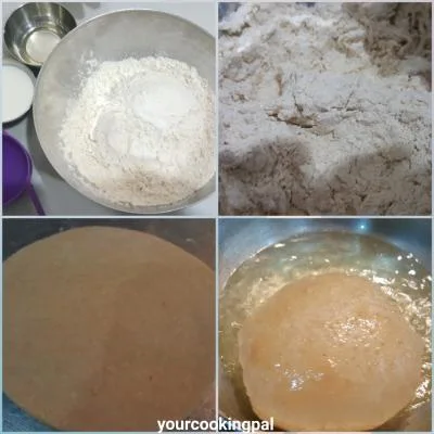 Poori ( How to make Puri ) preparation