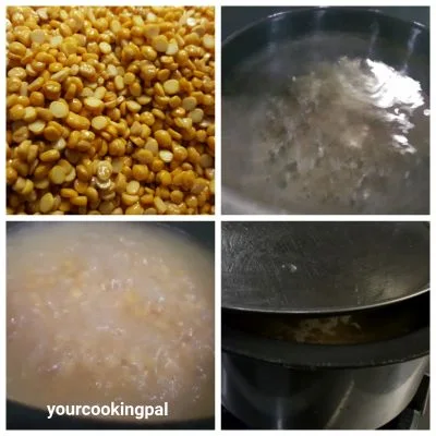 Puran Poli ( How to make Puran Poli) preparation