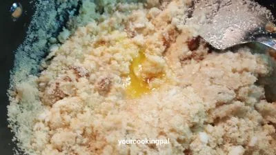 Rava Coconut Ladoo preparation photo 2