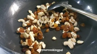 Rava Coconut Ladoo preparation