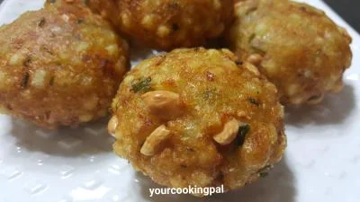 Sabudana Vada / Cheesy Sabudana Vada preparation photo 5