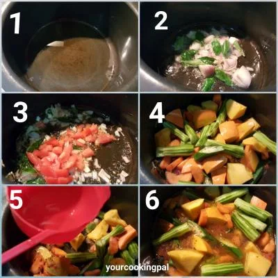 Sambar - How to make sambar preparation