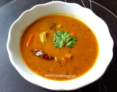 Sambar - How to make sambar preparation photo 4