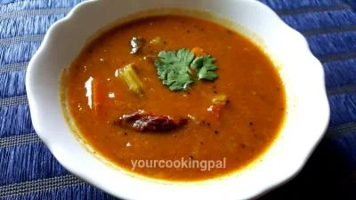Sambar - How to make sambar preparation photo 5