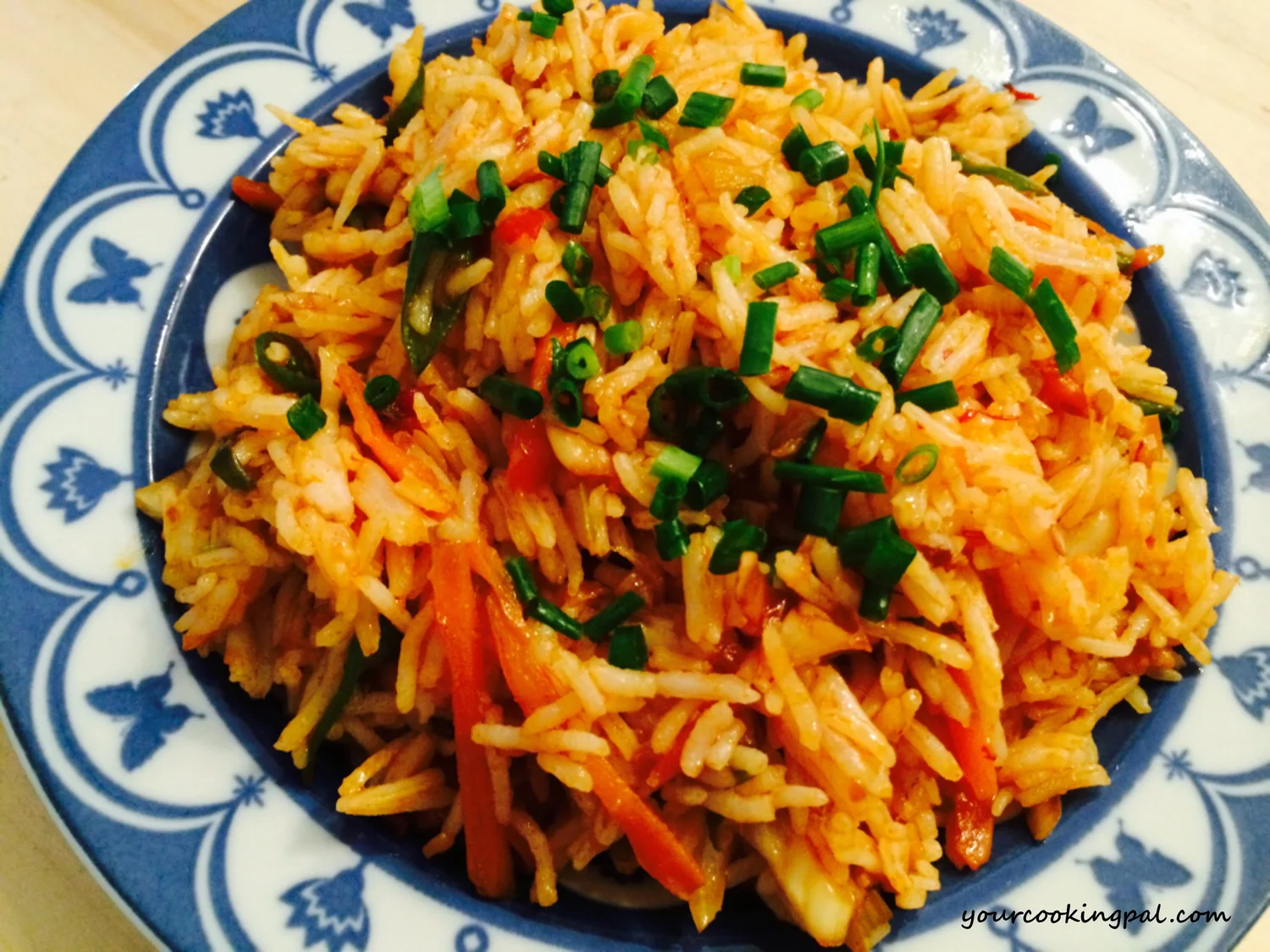 Schezwan Fried Rice preparation photo 1