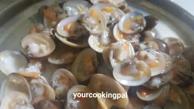 Shimplya - Tisrya - Clams Gravy preparation