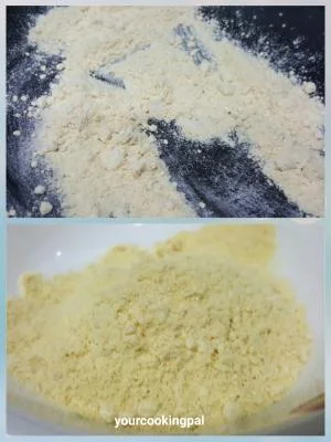 Spinach Cheese Fingers preparation