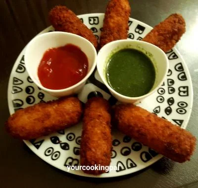 Spinach Cheese Fingers preparation photo 1