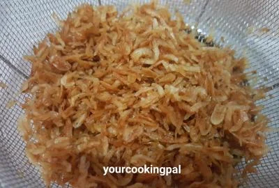 Sukha Javla - Dried Prawns preparation