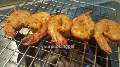 Tandoori Prawns - How to make Barbecue Prawns preparation