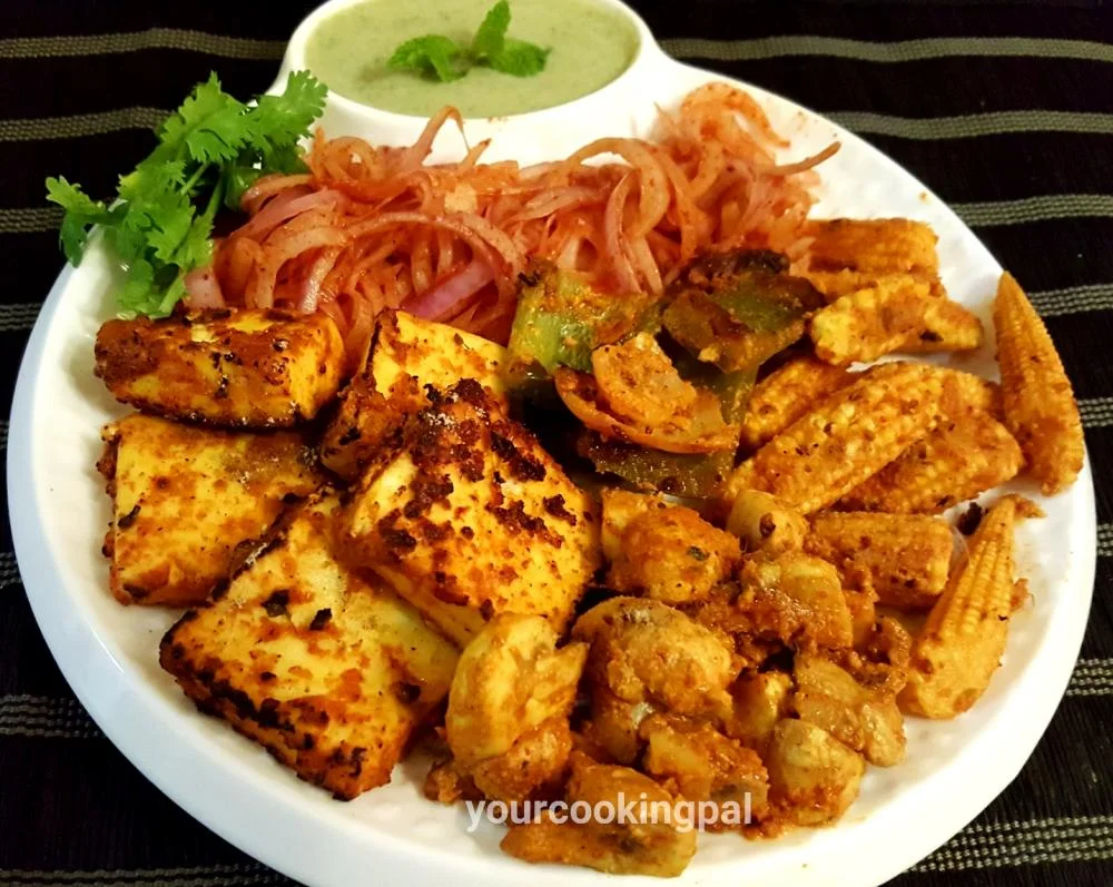 Tandoori Vegetables preparation photo 2