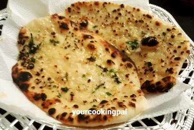 Tawa Garlic Naan - Without Oven preparation