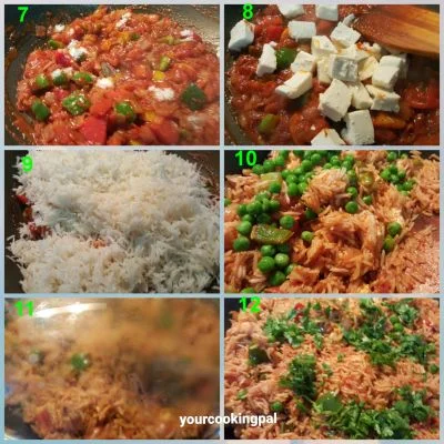 Tawa Pulao preparation photo 2