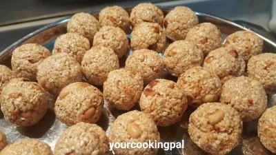 Til Ladoo - Sesame Ladoo preparation photo 1