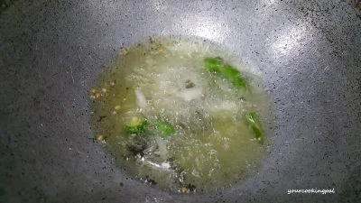 Tomato Sabzi preparation