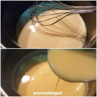 Trifle Pudding preparation