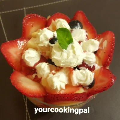 Trifle Pudding preparation photo 1