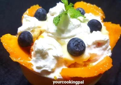 Trifle Pudding - Mango Flavour preparation photo 2
